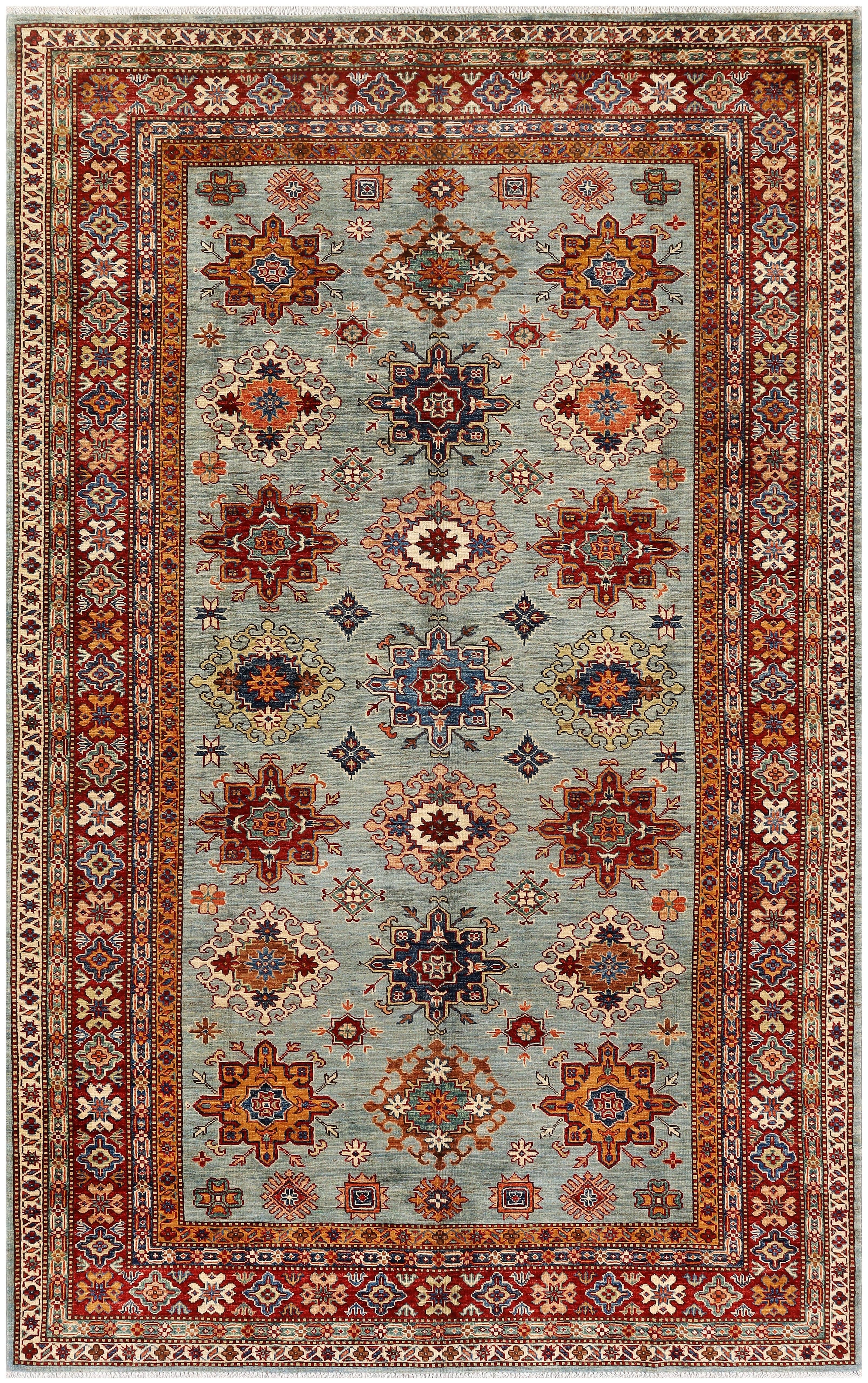 Kazak tapijt maat: 275x188