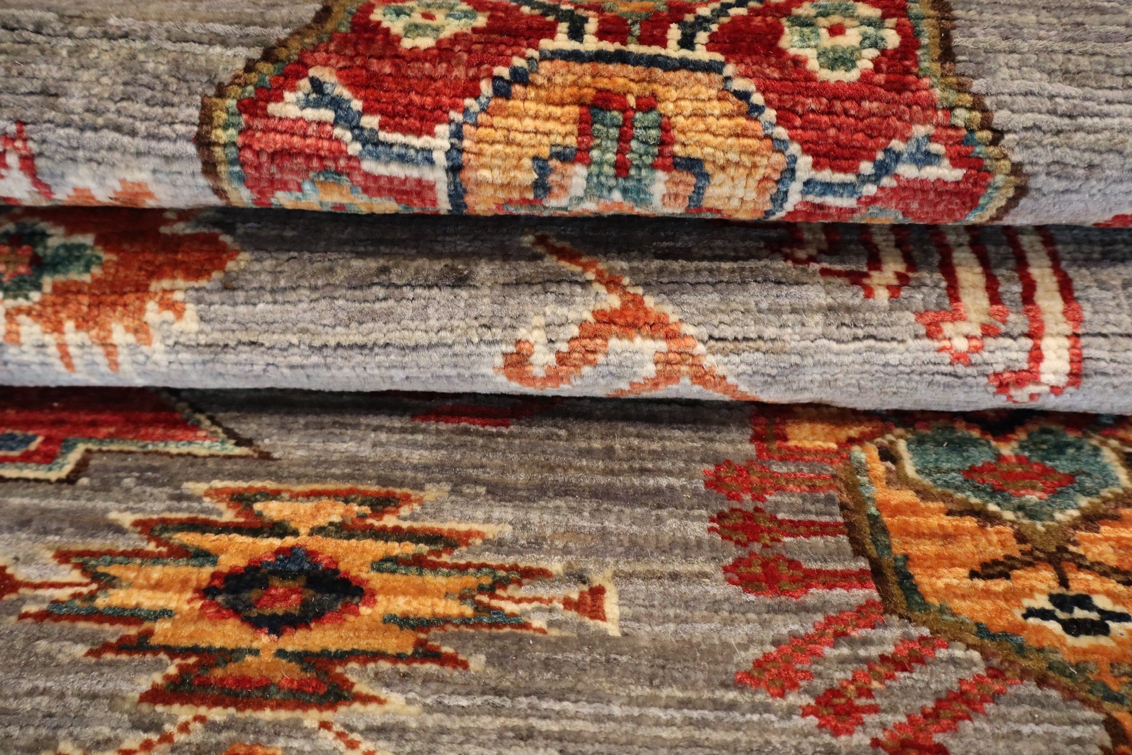 Kazak tapijt maat: 275x188