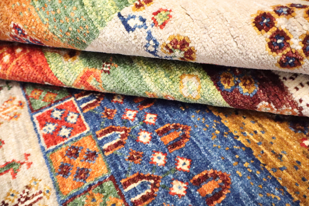 Gabbeh tapijt maat:294x196