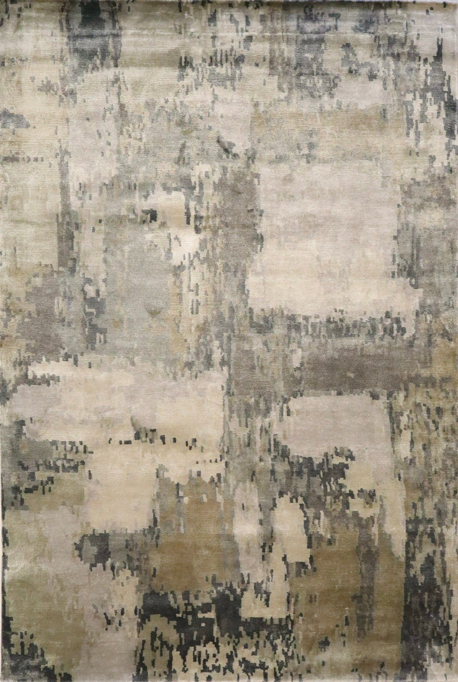 Design tapijt geknoopt bamboe zijde Maat: 301x203