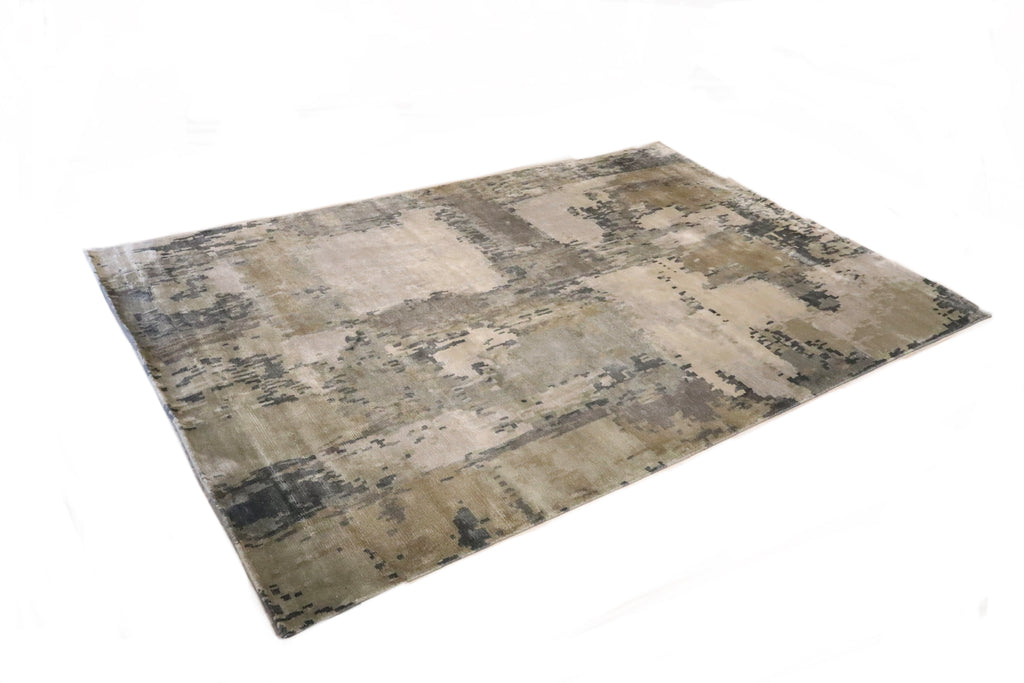 Design tapijt geknoopt bamboe zijde Maat: 301x203