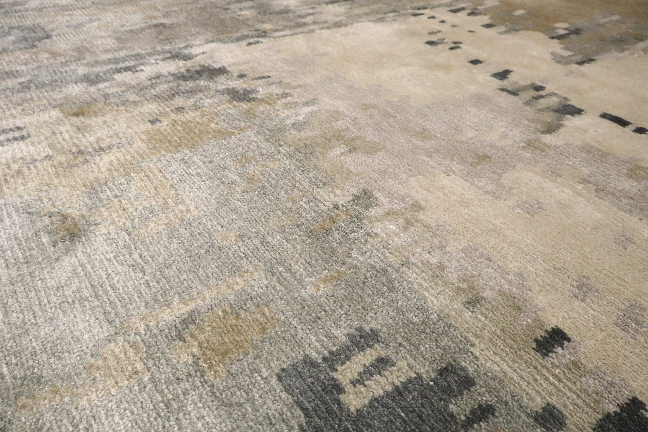 Design tapijt geknoopt bamboe zijde Maat: 301x203