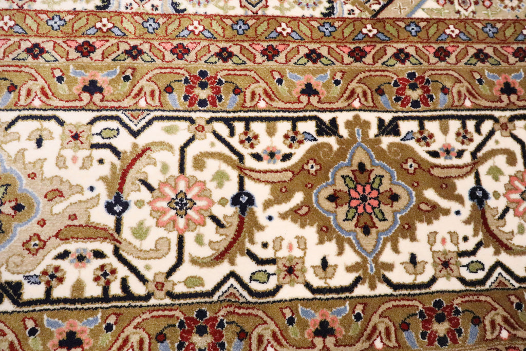 Bidjar bamboe zijde geweven tapijt maat:300x200