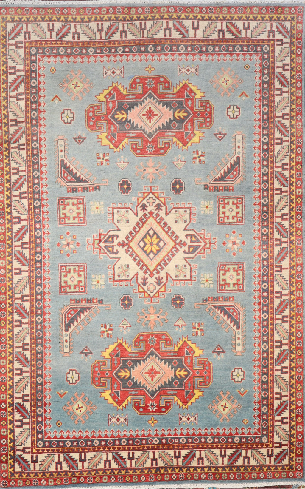 Kazak pastel tapijt maat: 240x170
