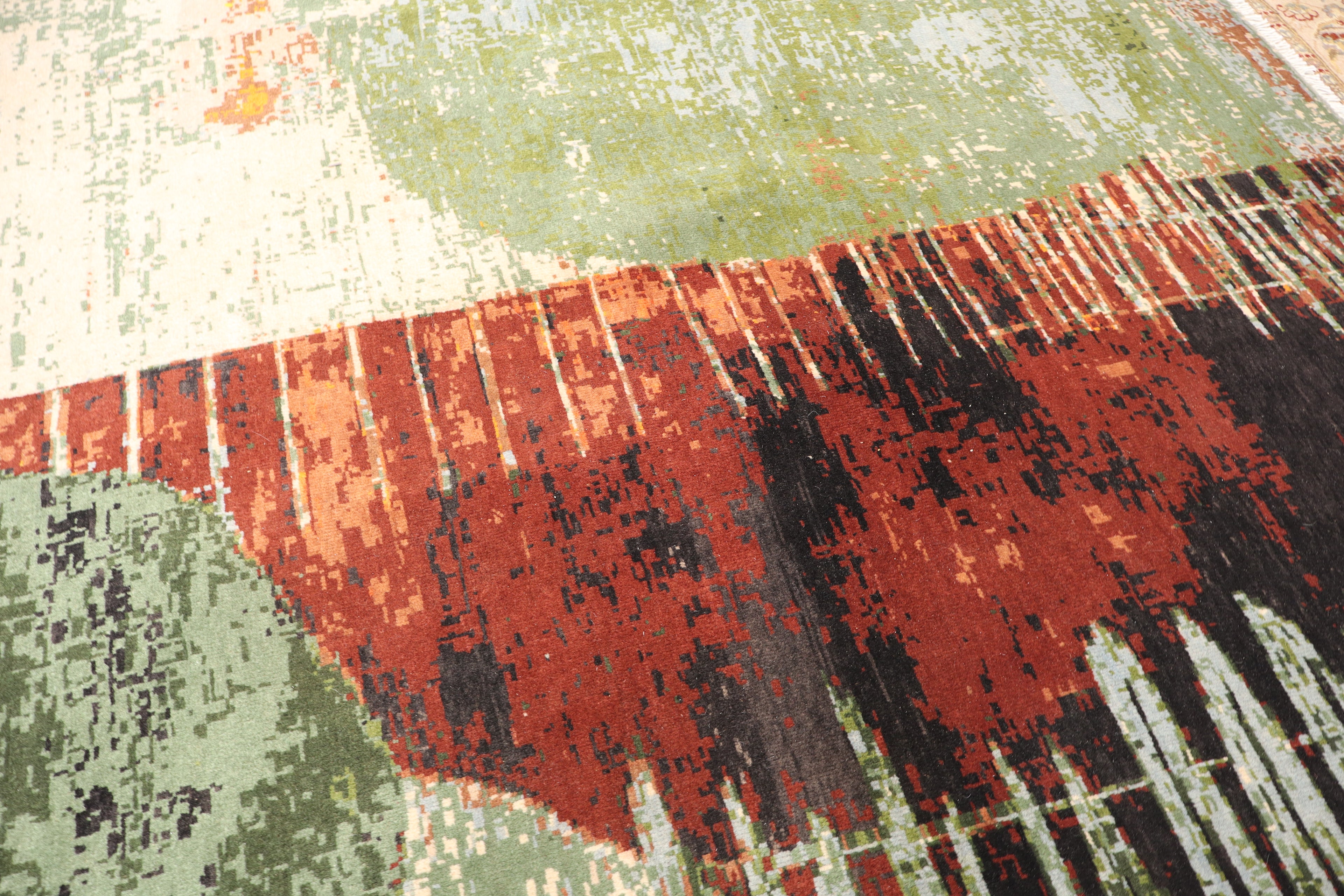 Faryab Modern tapijt maat:251x303