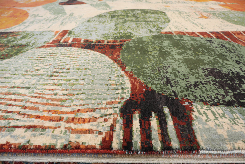 Faryab Modern tapijt maat:251x303