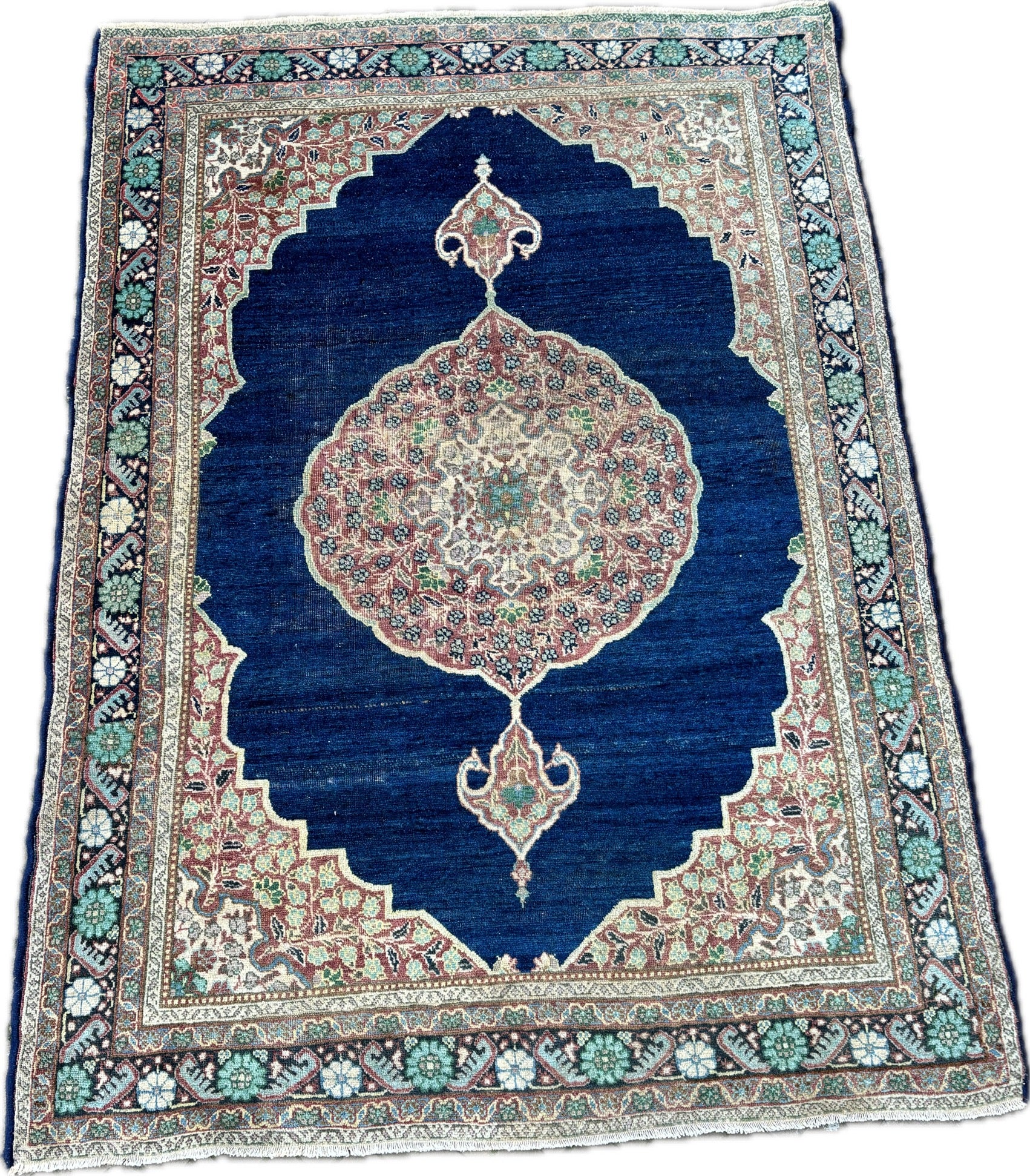 Kerman tapijt maat:116x165