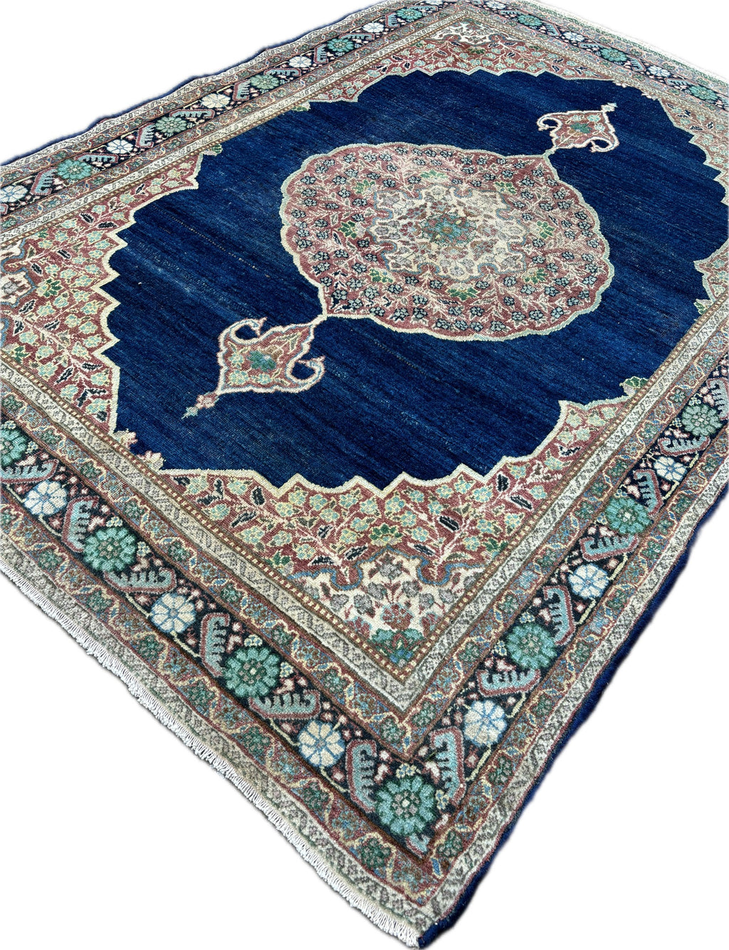 Kerman tapijt maat:116x165