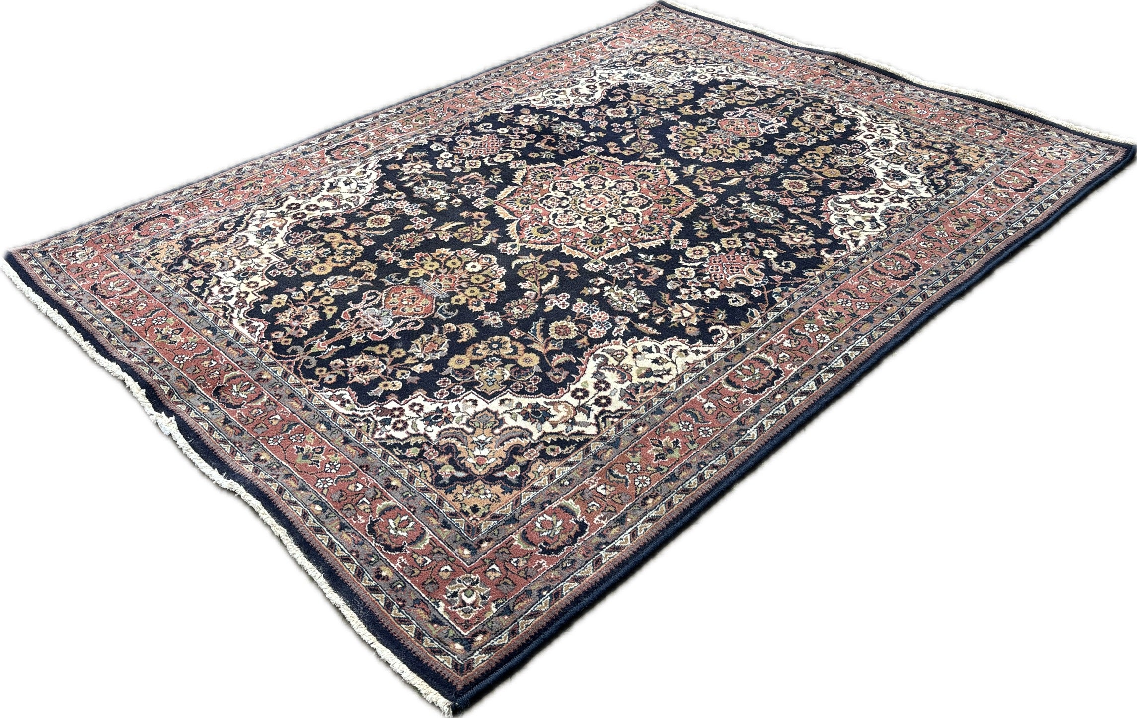 Kashan Vintage tapijt Maat: 240x170