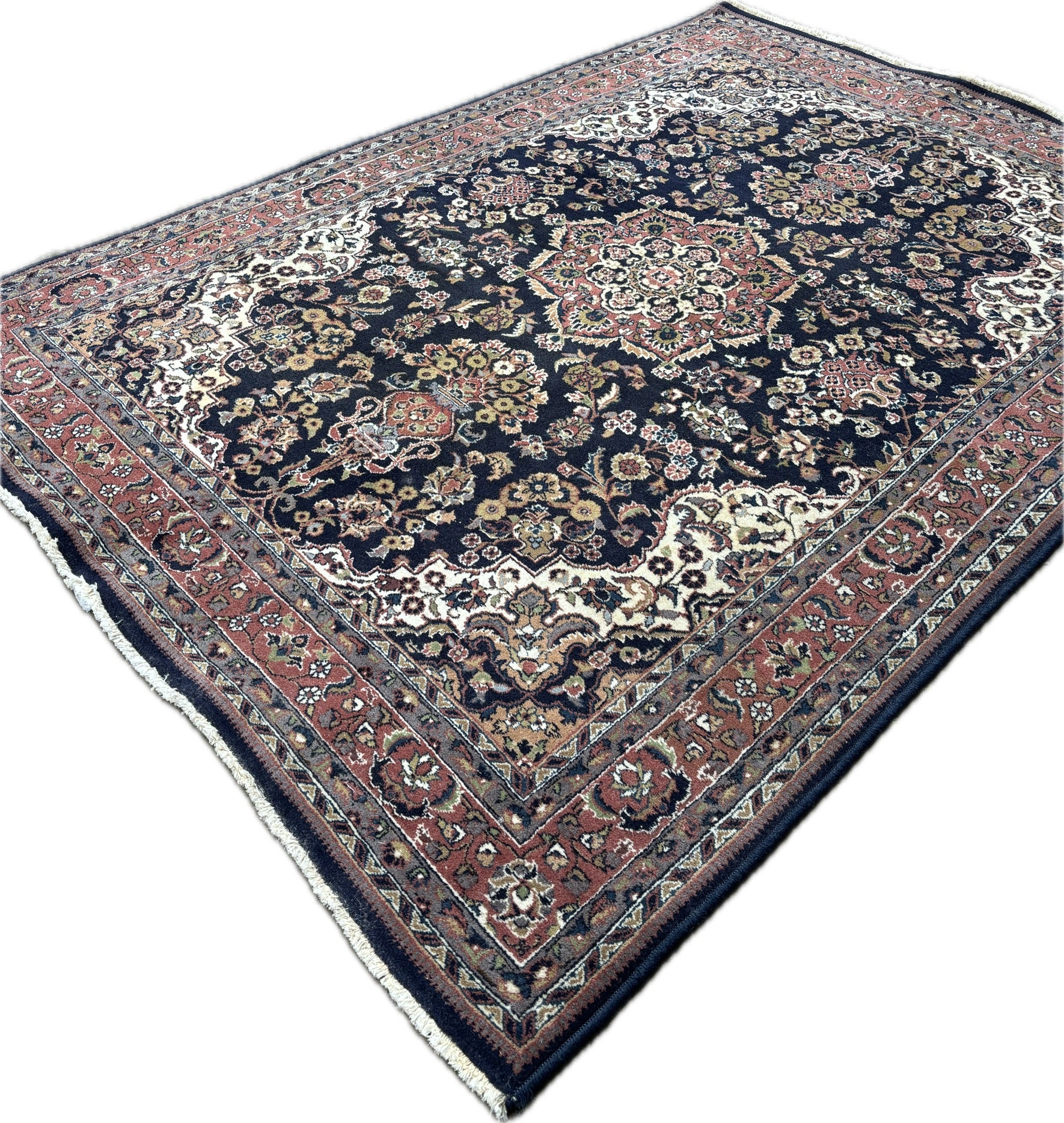 Kashan Vintage tapijt Maat: 240x170