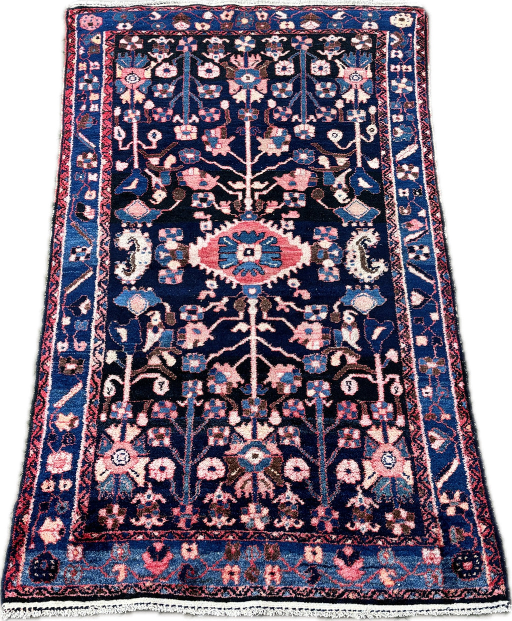 Hamadan Retro tapijt Maat: +/- 130x200