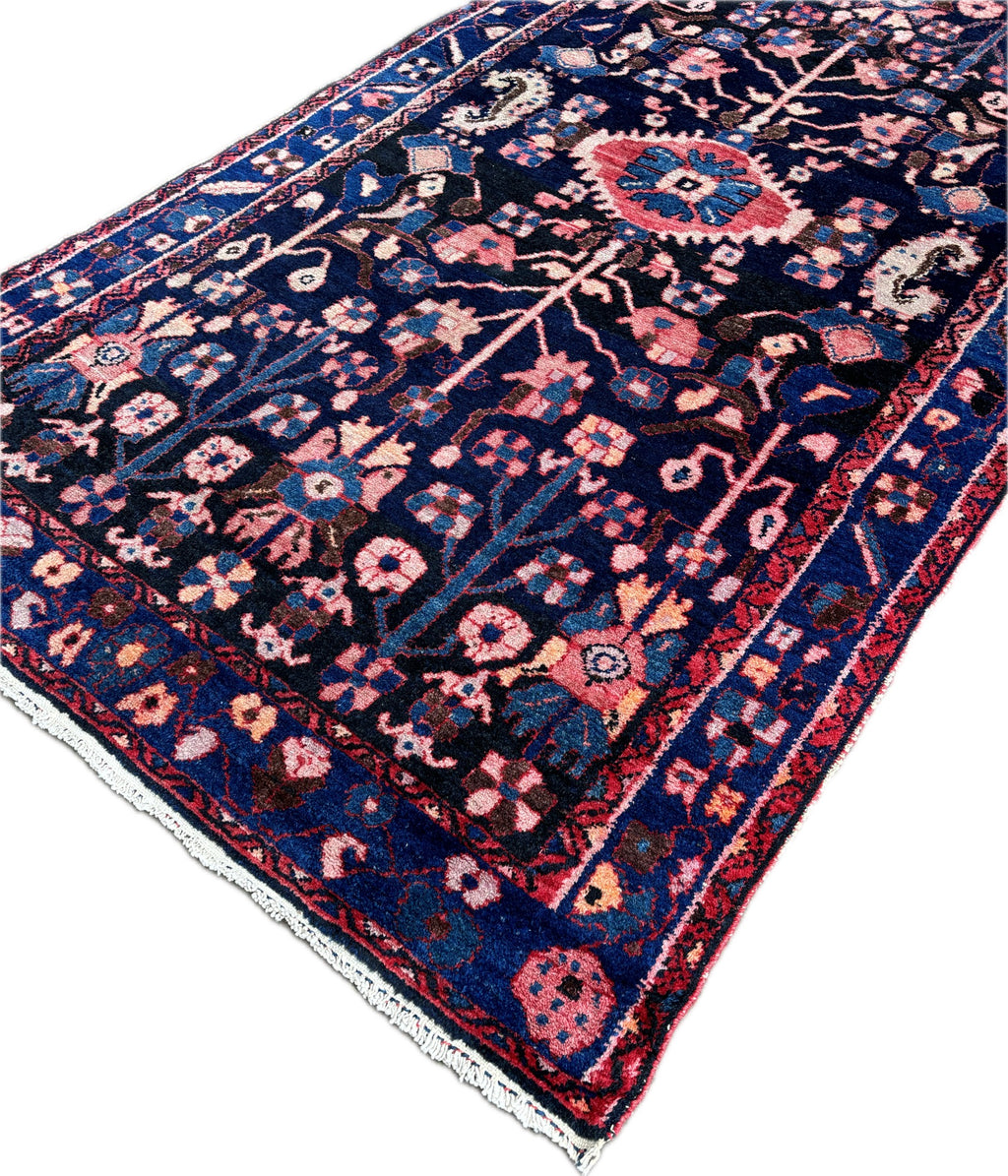 Hamadan Retro tapijt Maat: +/- 130x200