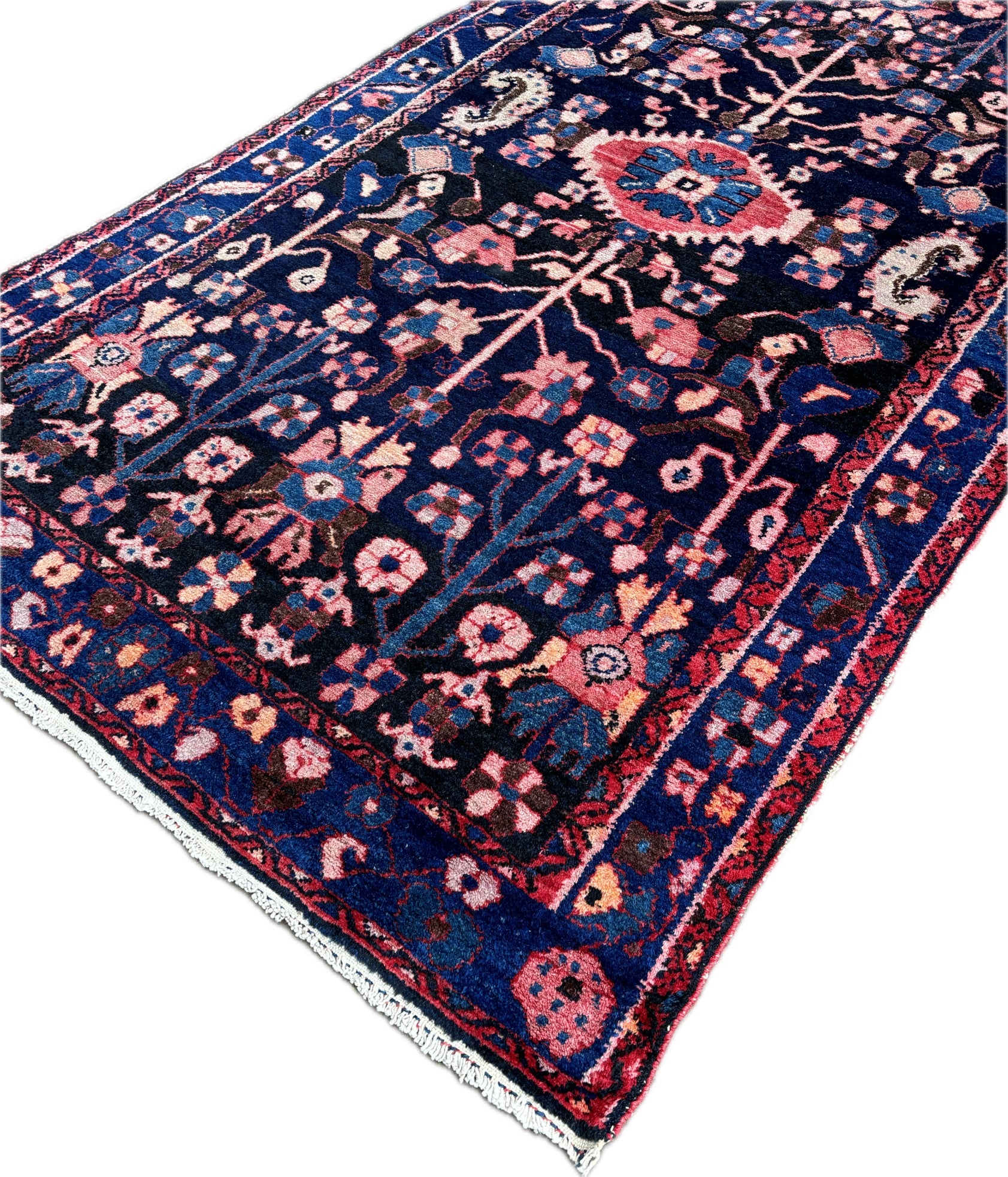 Hamadan Retro tapijt Maat: +/- 130x200