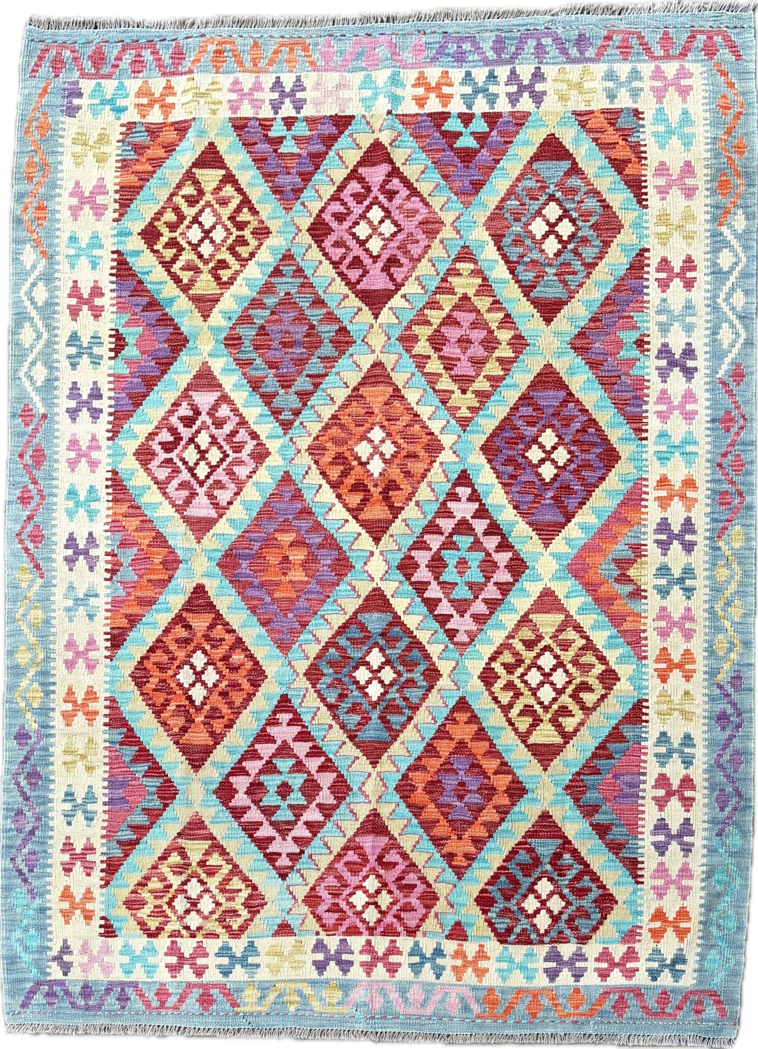 Kelim tapijt maat: 238x176