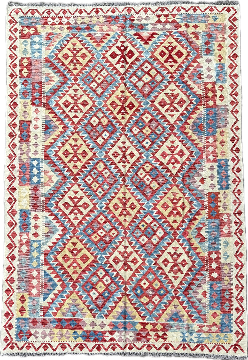 Kelim tapijt maat: 293X194