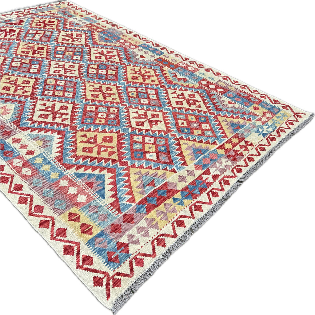 Kelim tapijt maat: 293X194