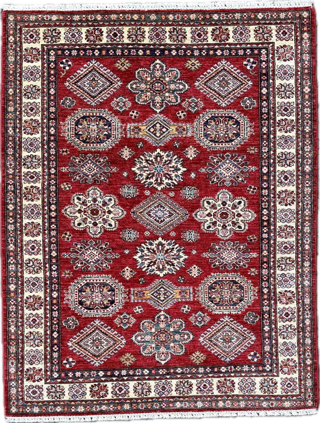 Kazak tapijt maat: 199x157
