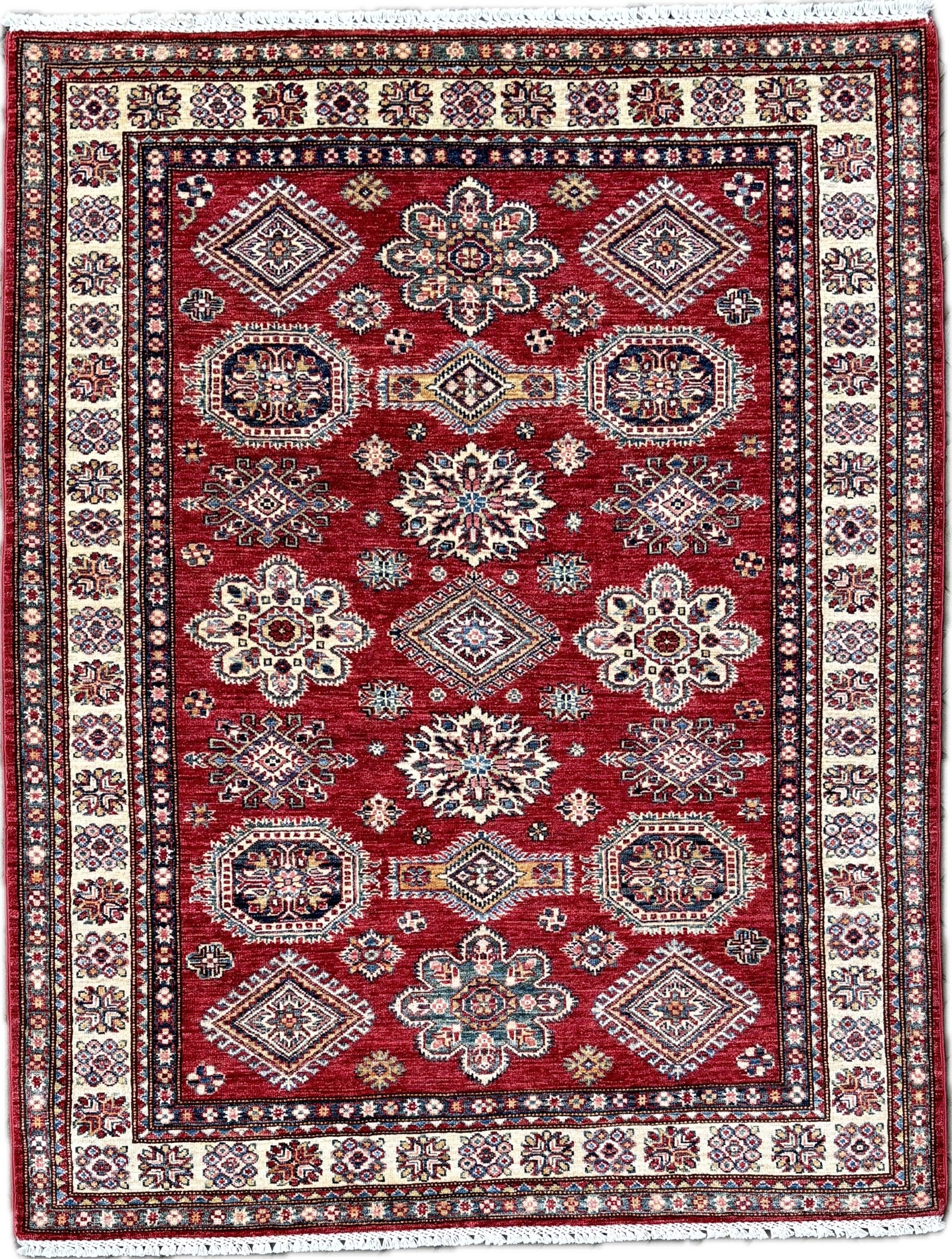 Kazak tapijt maat: 199x157