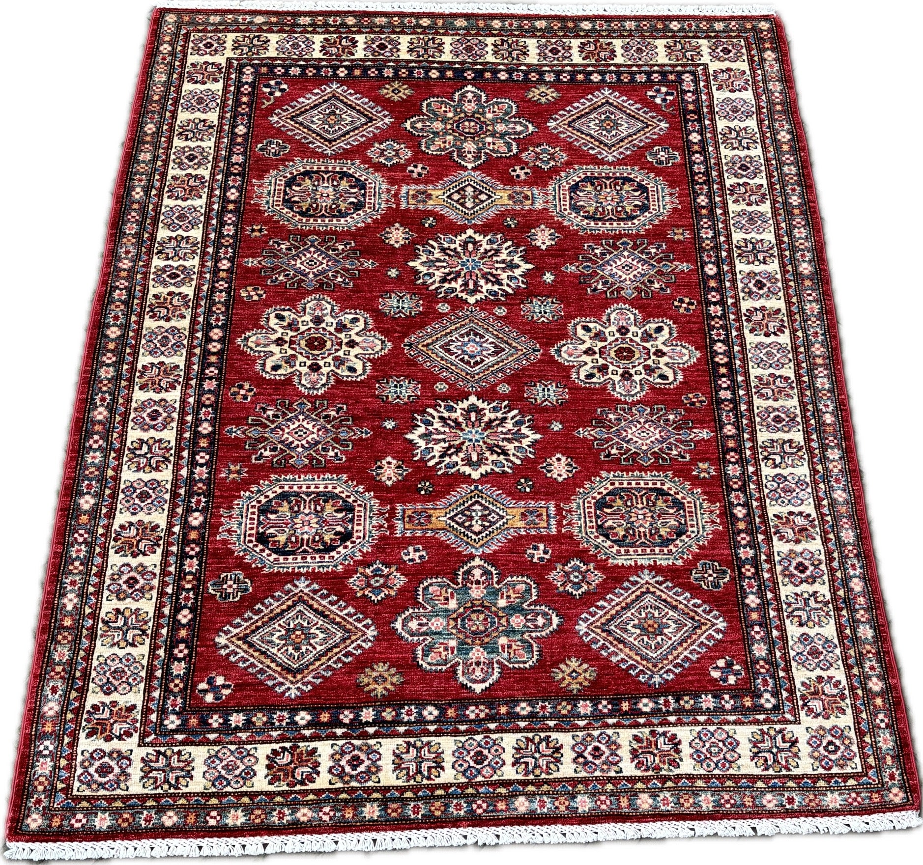 Kazak tapijt maat: 199x157