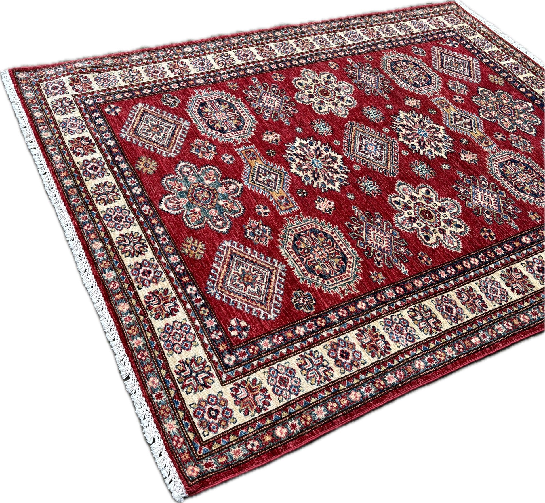 Kazak tapijt maat: 199x157