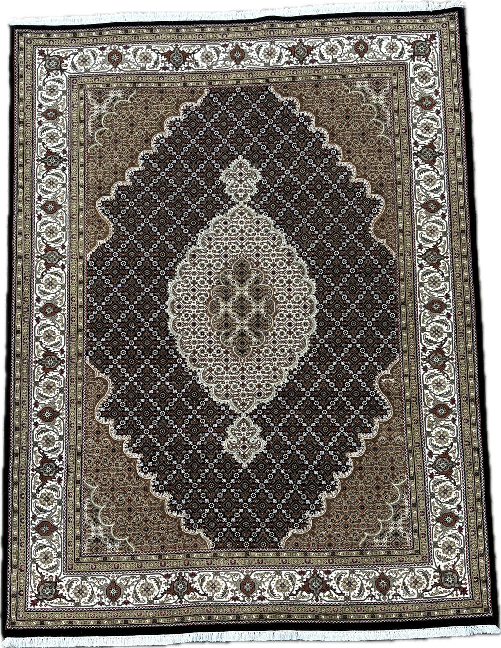 Tabriz tapijt maat: 243x176