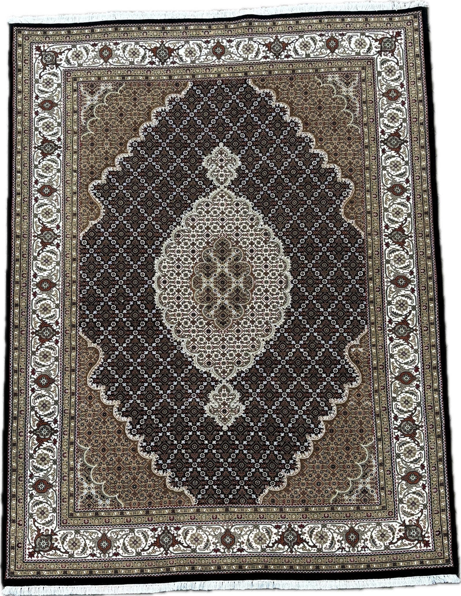 Tabriz tapijt maat: 243x176