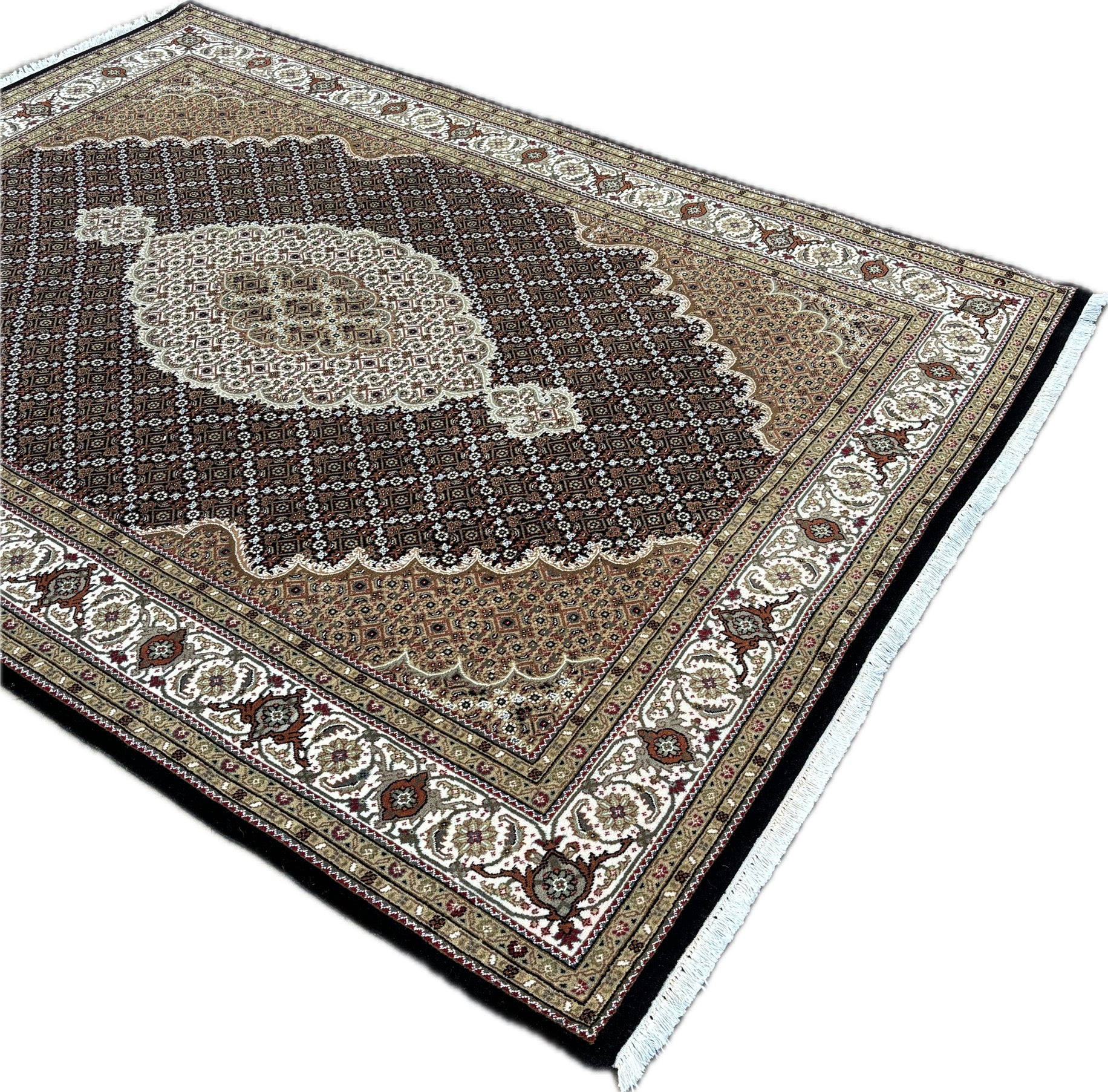 Tabriz tapijt maat: 243x176