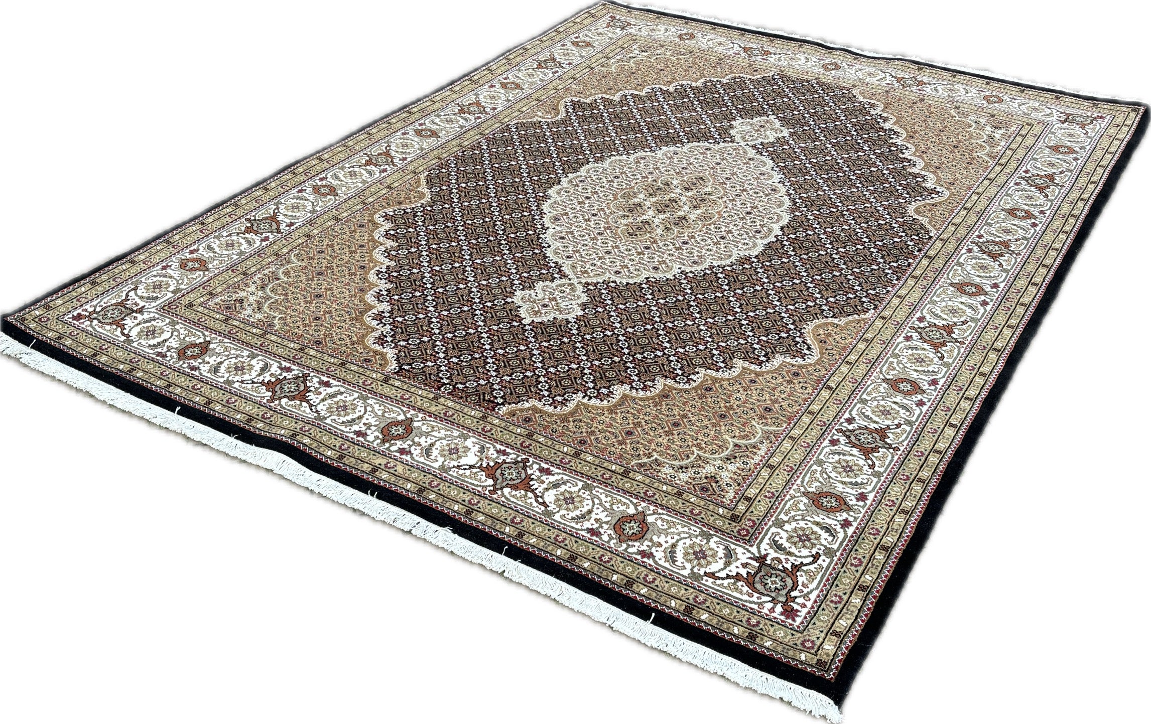 Tabriz tapijt maat: 243x176