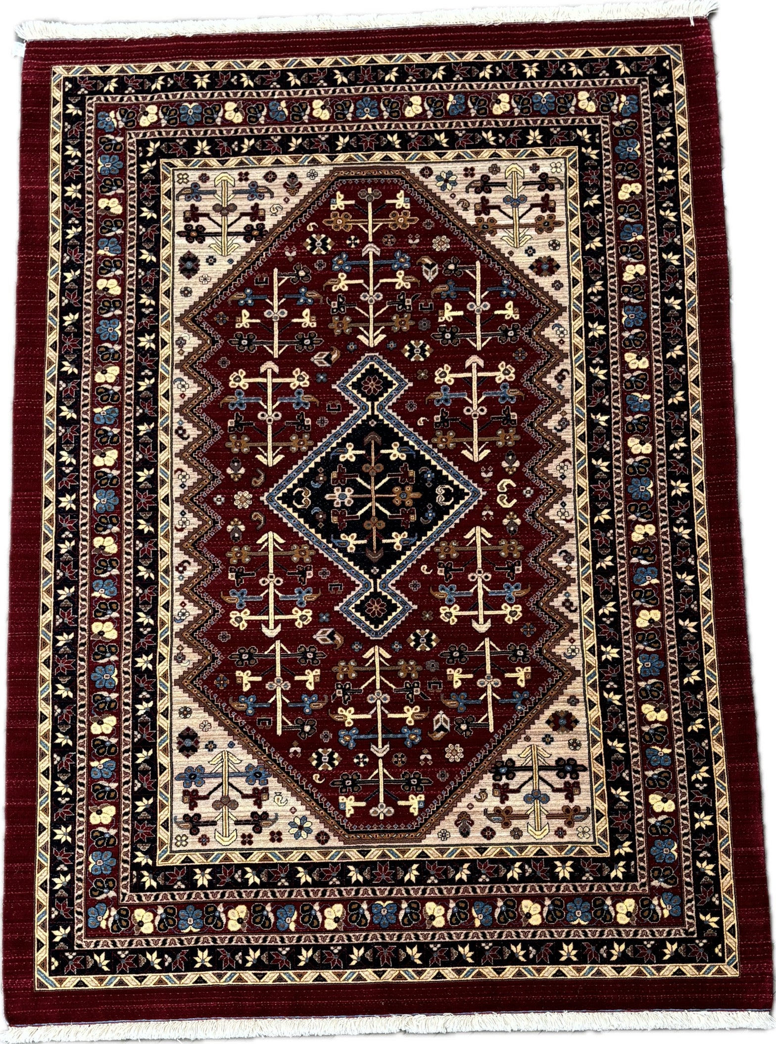 Gabbeh Loribaft tapijt maat: 200x300