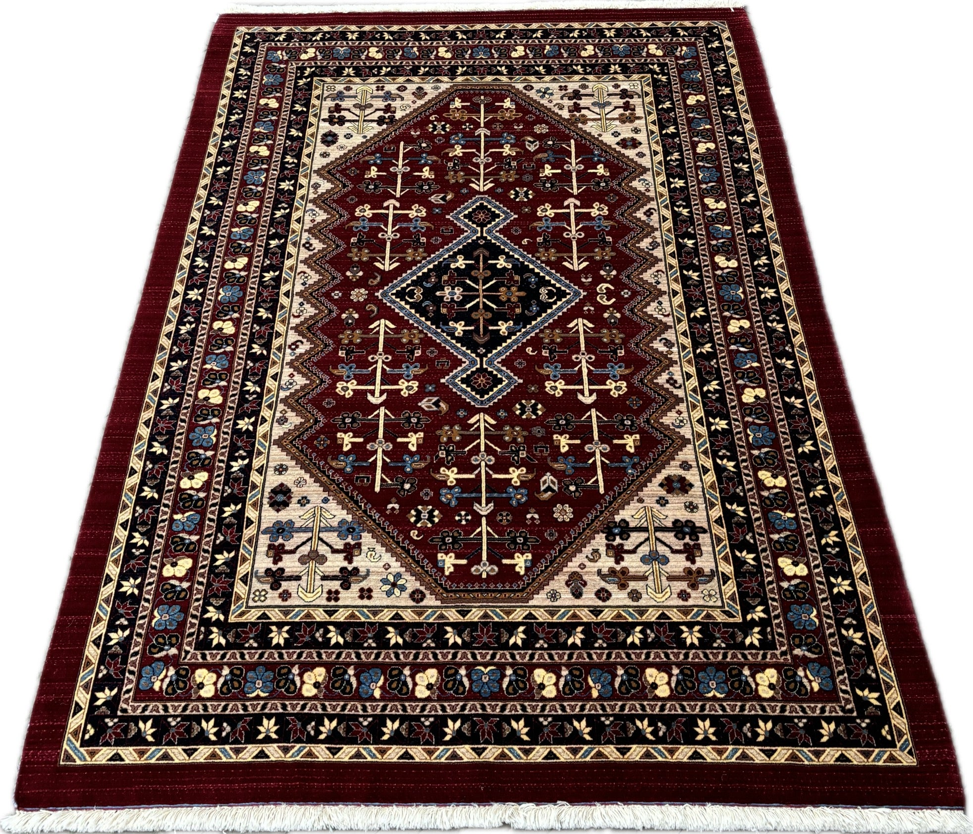 Gabbeh Loribaft tapijt maat: 200x300