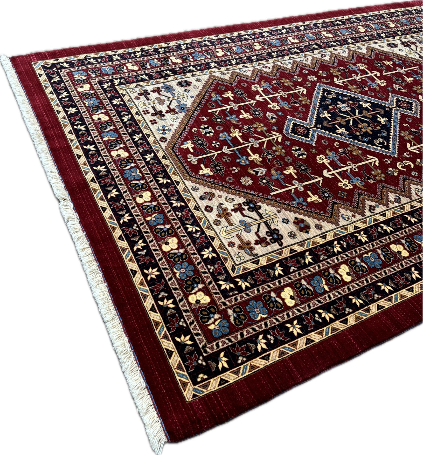 Gabbeh Loribaft tapijt maat: 200x300