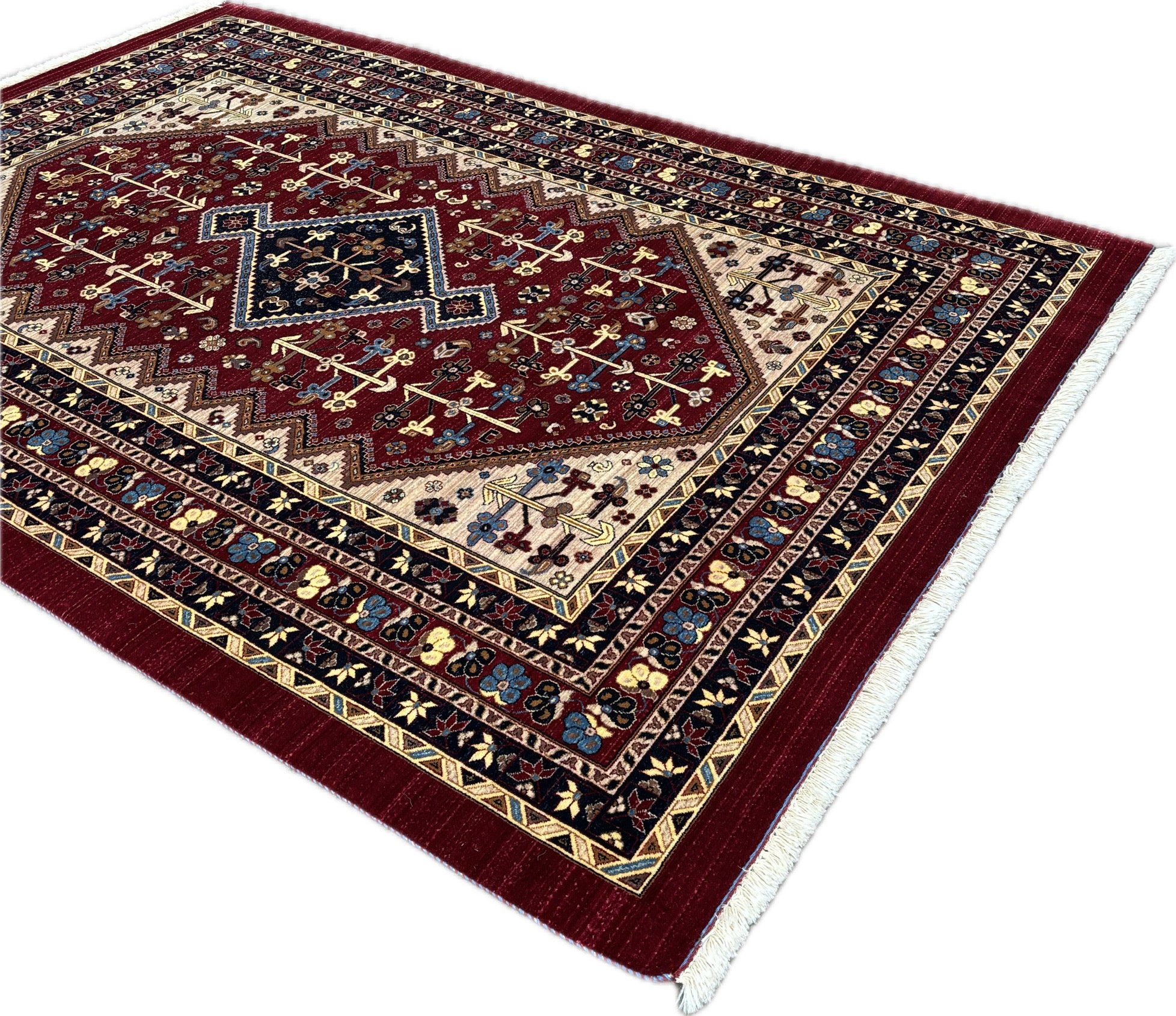 Gabbeh Loribaft tapijt maat: 200x300