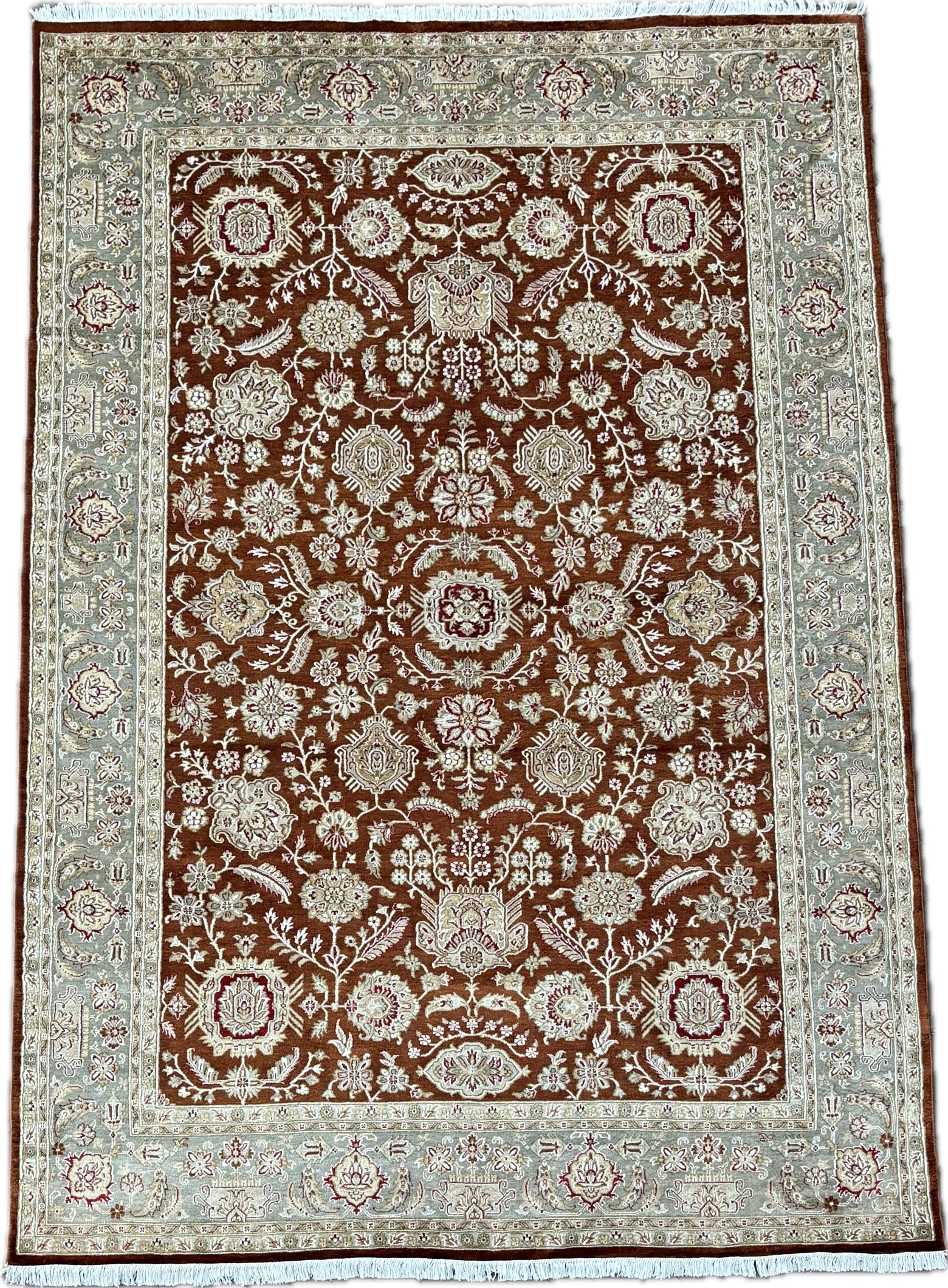 Jaipur silk tapijt maat: 295x195