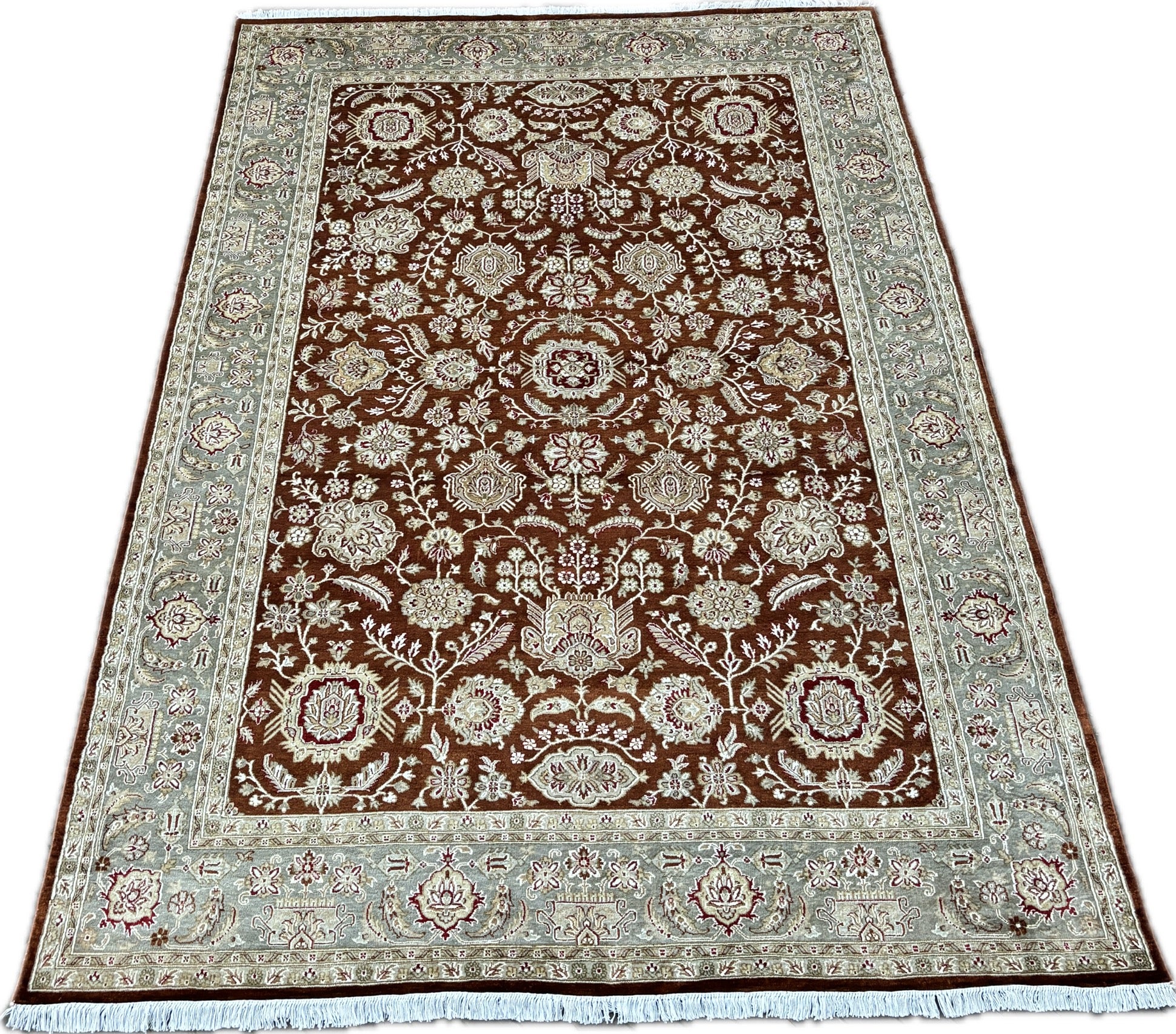 Jaipur silk tapijt maat: 295x195