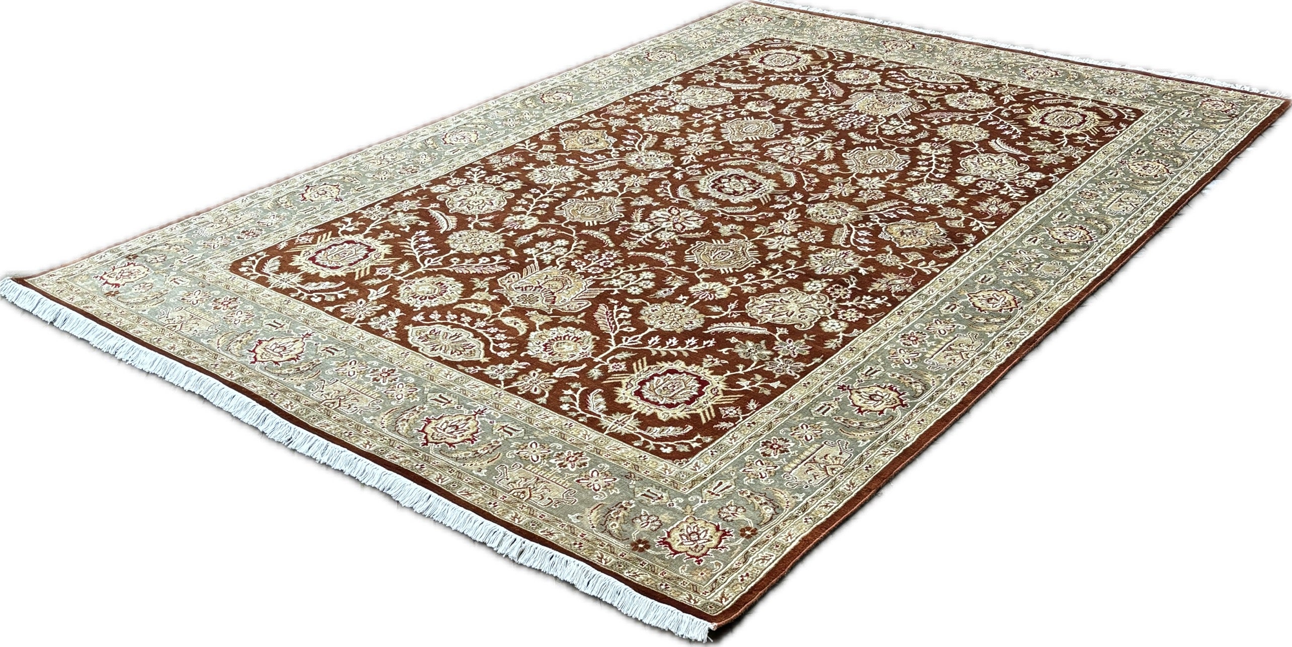 Jaipur silk tapijt maat: 295x195