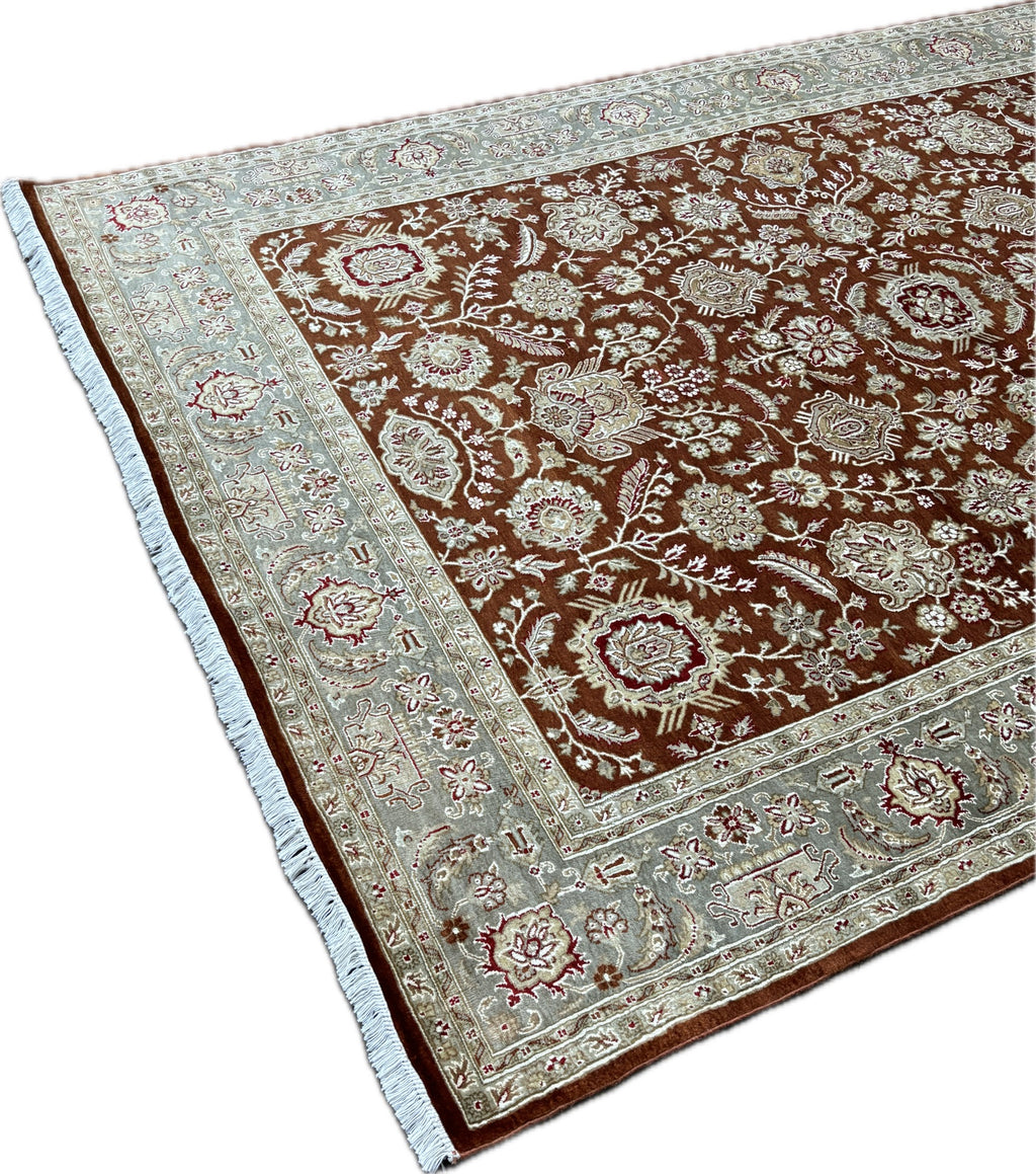 Jaipur silk tapijt maat: 295x195