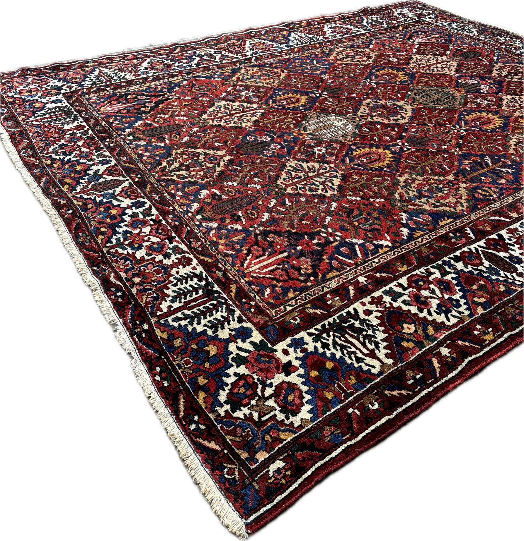 Klassiek Perzisch vloerkleed Bachtiar tapijt maat: 395x315