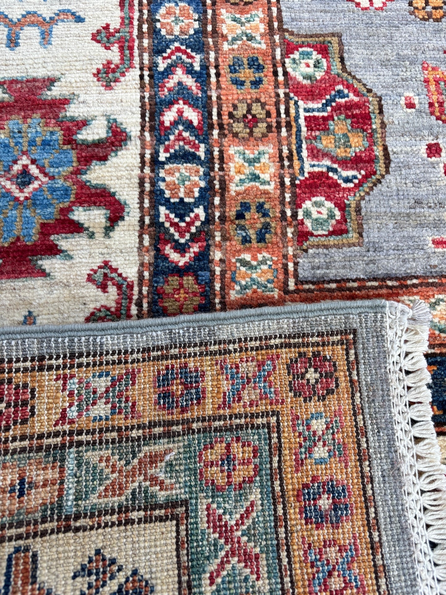 Kazak tapijt maat: 293x182