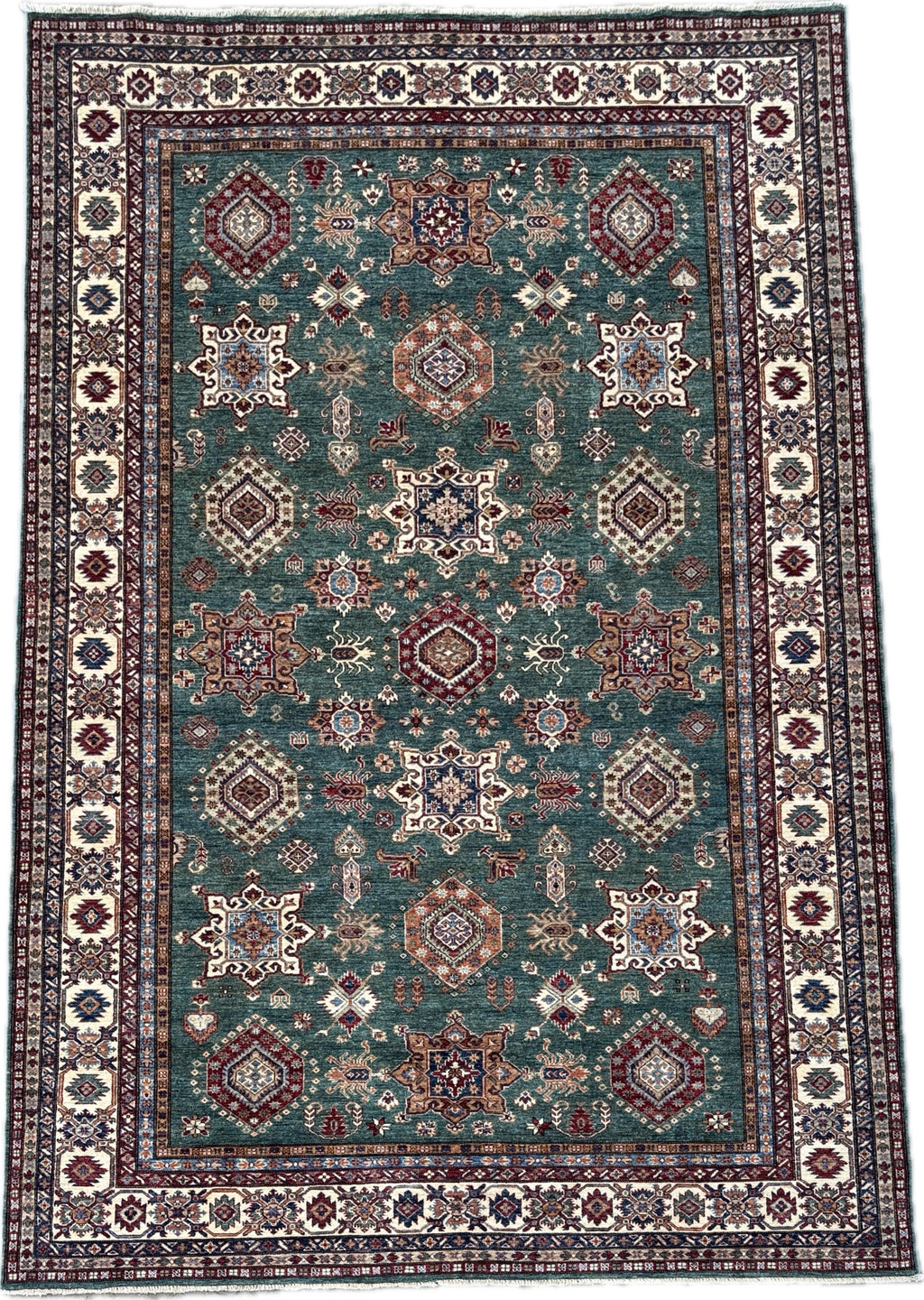 Kazak tapijt maat: 380x253