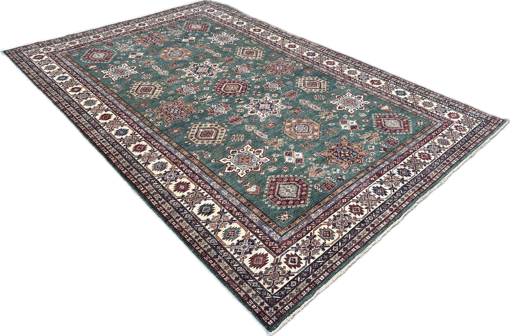 Kazak tapijt maat: 380x253