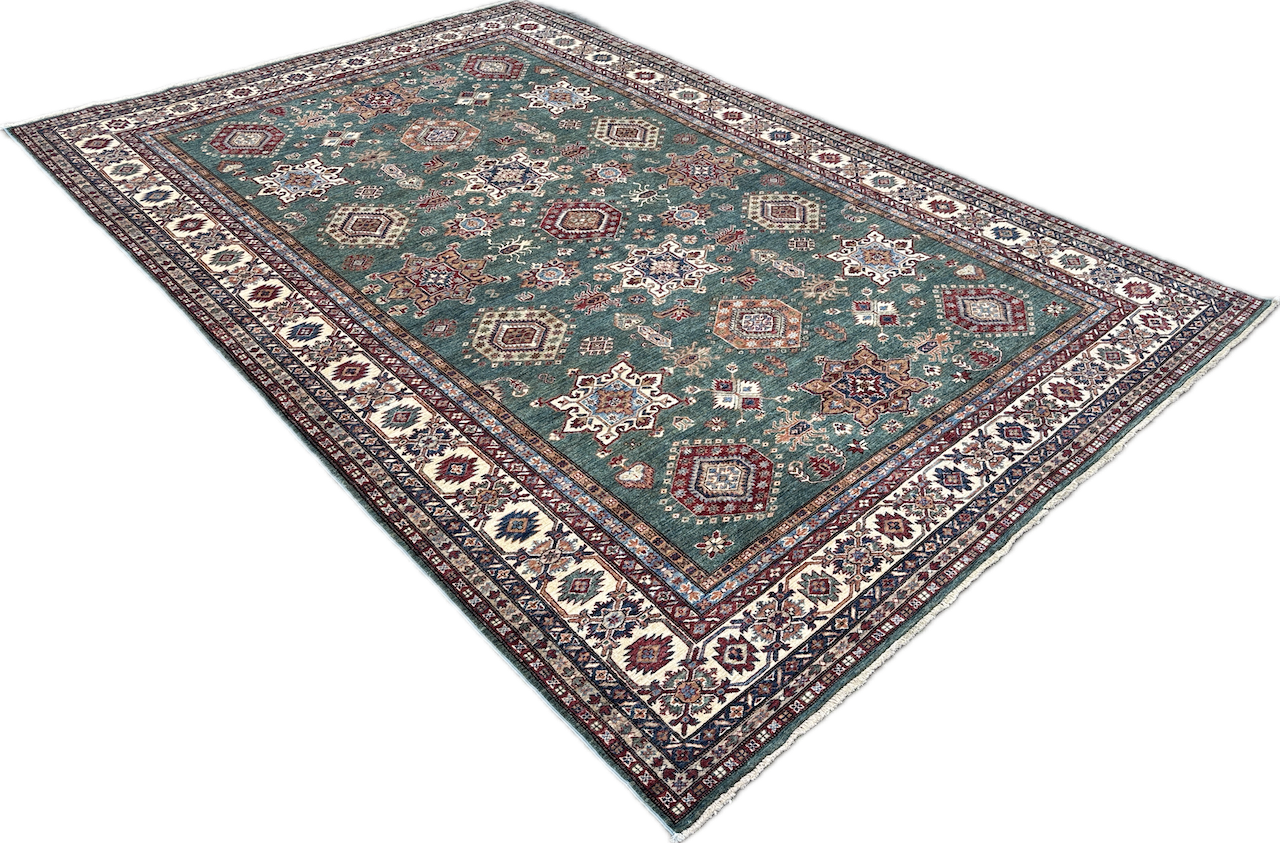 Kazak tapijt maat: 380x253
