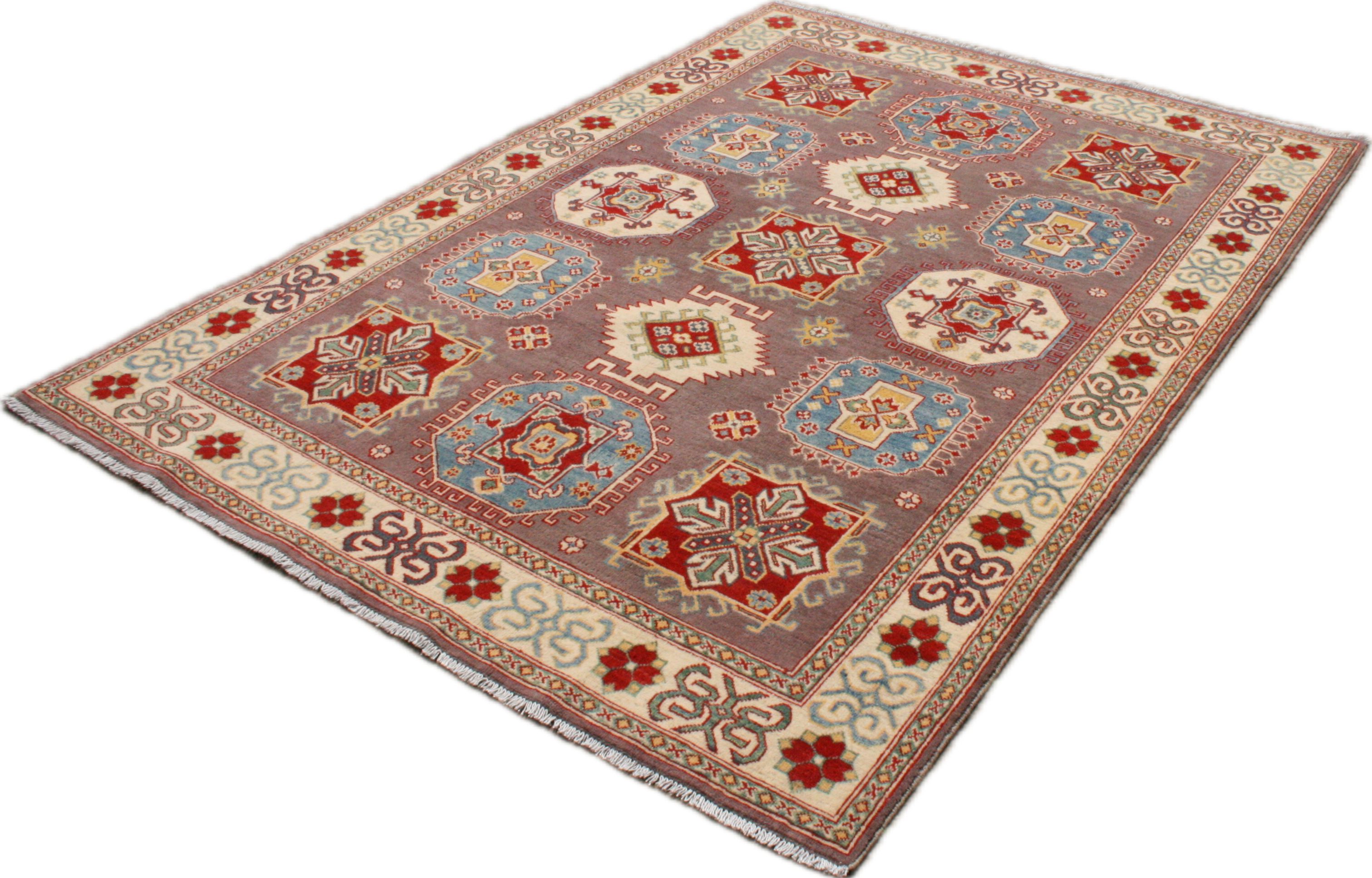 Kazak pastel tapijt maat: 237x168