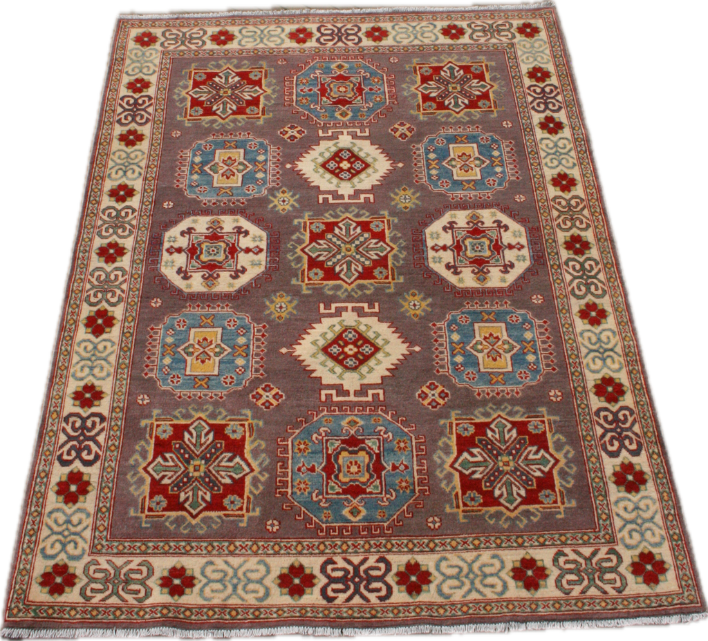 Kazak pastel tapijt maat: 237x168