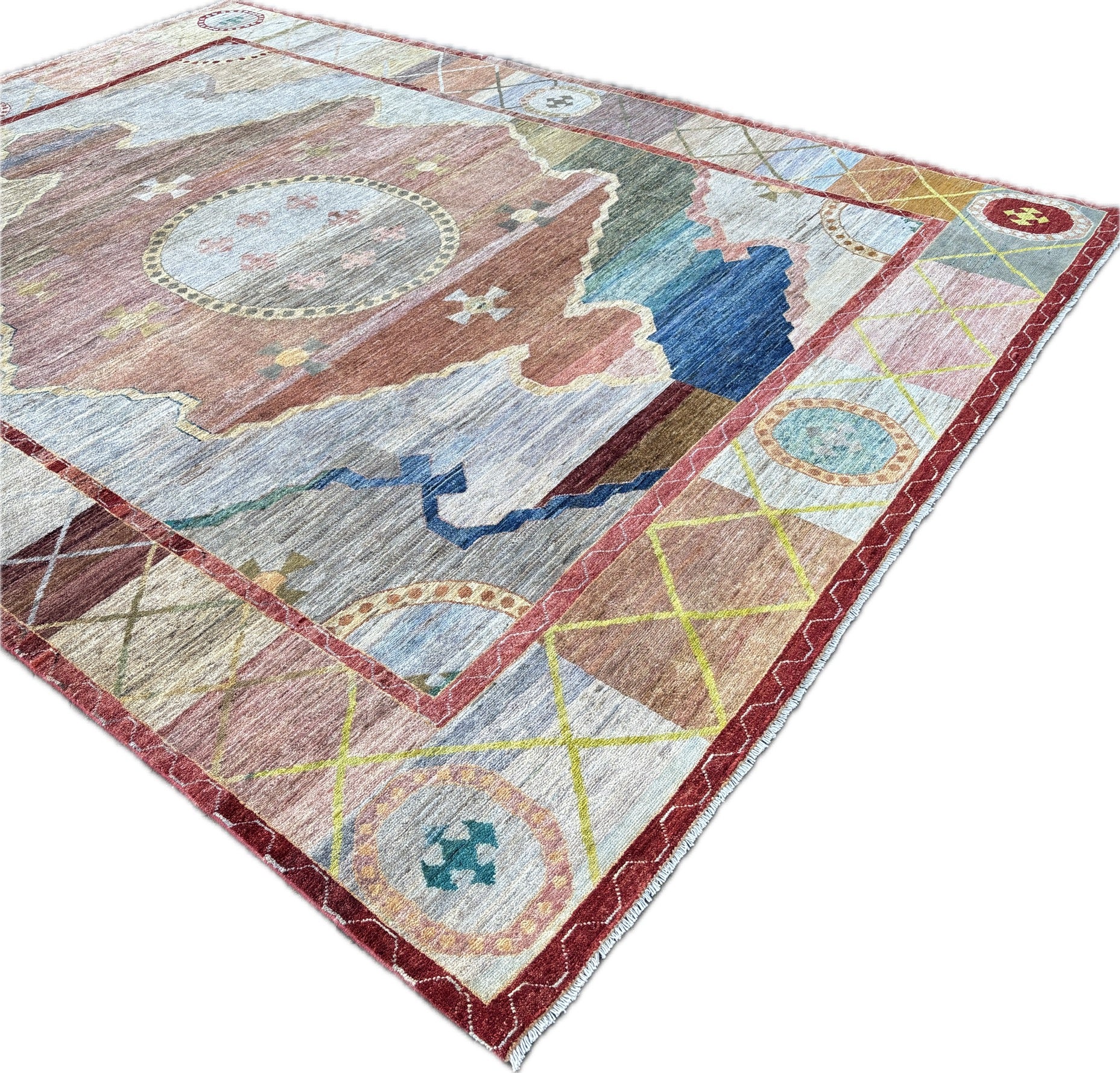 Sultanabad Art tapijt Maat: 350X254