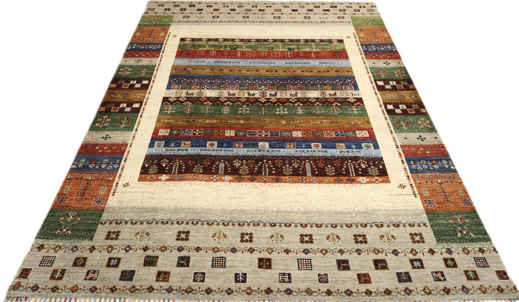 Gabbeh tapijt maat:294x196