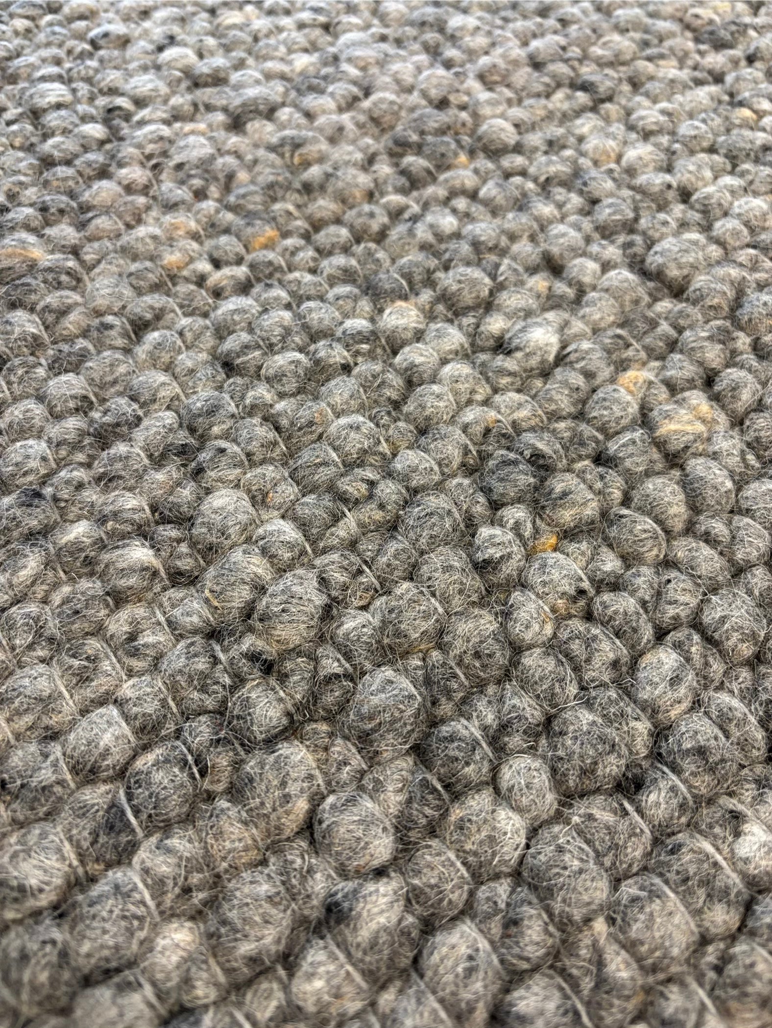 Boeren Berber geweven antraciet maat: 300x200