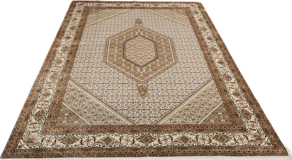 Bidjar bamboe zijde geweven tapijt maat:300x200