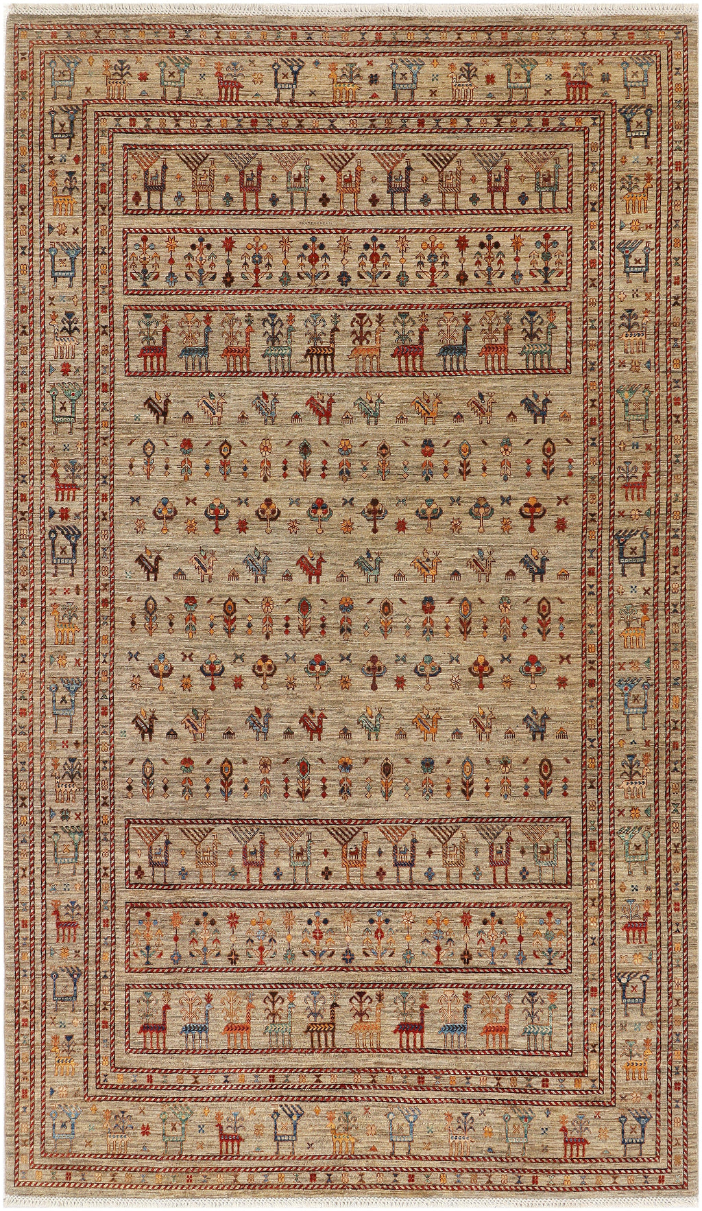 Gabbeh tapijt maat: 325x208