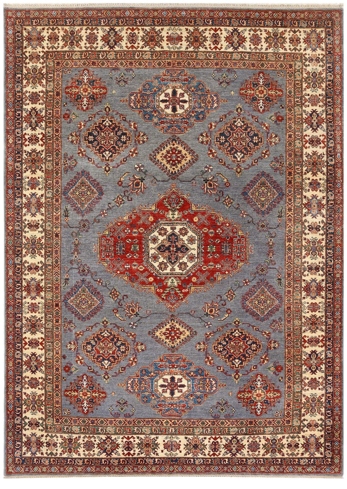 Kazak tapijt maat: 346x247